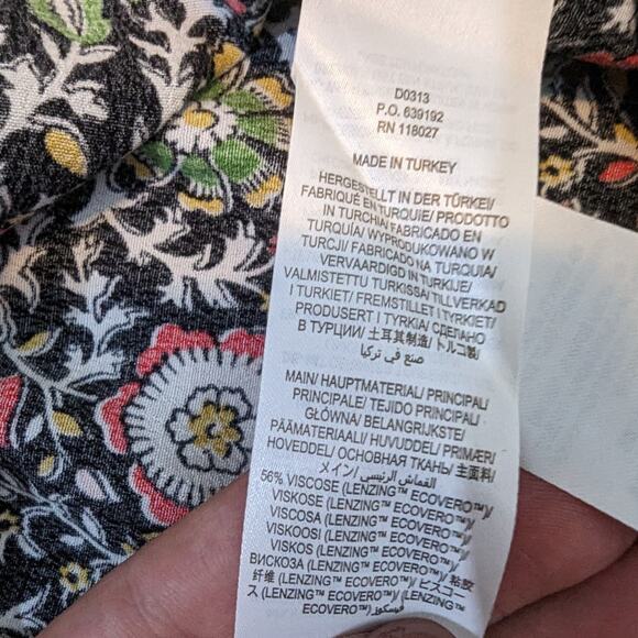 Boden Floral V-Neck Tea Dress NWT  Size 14 Enchanting Twig - Picture 11 of 12